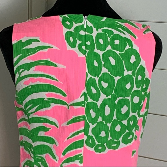 Lilly Pulitzer Pink Pout Flamenco Mila Shift Dress Woman’s size 8 resort wear - Picture 7 of 15